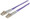Intellinet Fiber Optic Patch Cable, Duplex, Multimode, LC/LC, 50/125 µm, OM4, 1.0 m (3.0 ft.), Violet, Part# 750875