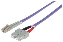 INTELLINET Fiber Optic Patch Cable, Duplex, Multimode, Part# 751056