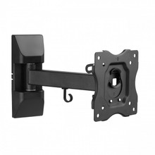 SPECO Wall Mount f/LCD Monitors w/ 7" Ext Arm  Supports up to 25 lbs- Metal, Part# LCDVLW3