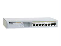 Allied Telesis Inc. Switch - AT-GS910/8-10, 8-port 10/100/1000T unmanaged switch with internal PSU Part#  AT-GS910/8-10