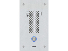 AIPHONE SIP Compatible Flush Mounted IP Door Station Vandal Resistant Stainless Steel Cover, Part# IX-SSA