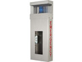AIPHONE Wall Box with Hooded Light and EMERGENCY Lettering, Part# WB-HE