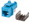 Intellinet IKJ-C6-BLEZ FastPunch Cat6 Keystone Jack UTP, Blue, Part# 772297