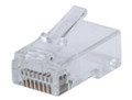 Intellinet IMP-C6-FT50 50-Pack FastCrimp Cat6 RJ45 Modular Plugs, Part# 790383