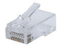 INTELLINET IMP-C6-FT50 50-Pack FastCrimp Cat6 RJ45 Modular Plugs, Part# 790383