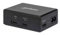 Manhattan Steam Deck Travel Dock and 52W USB Charger - Two USB-C and Two USB-A Ports, Part# 130554