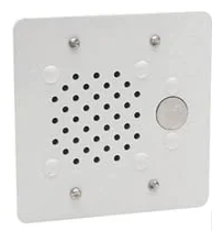 Valcom Intercom Doorplate Speaker Talkback, Flush (Vandal-Resistant, Stainless Steel), Part# V-1073-VRSS