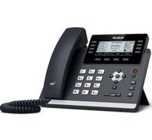  Yealink 12-Line Gigabit IP Phone - Unified Firmware Enhanced SIP Phone T43U, Part# SIP-T43U