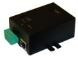24W DC to DC Converter and POE inserter. Black Metal Enclosure, 9-36VDC IN, 48VDC OUT, Part# TP-DCDC-1248-M