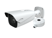 Speco O2BLP1M, 2MP License Plate Recognition IP Camera with Junction Box, White