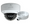 Speco O4D7M, 4MP H.265 AI IP Dome Camera, IR, 2.8-12mm motorized lens, w/ Junction Box, White