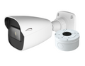 Speco O4VB1, 4MP H.265 IP Bullet Camera, IR, 2.8mm Fixed Lens, w/ Junction Box, White, NDAA