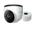 Speco O8VT1, 8MP H.265 IP Turret Camera, IR, 2.8mm fixed lens, w/ Junction Box, White, NDAA