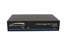 Speco P4S5G, 5-port switch, 4-port PoE, 1 port Uplink, Full Gigabit, 802.3 af/at