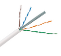 ABA Elite, Category 6E 600MHz U/UTP Solid Cable CMP, 1000ft, Part # TUP2404N70XX-S