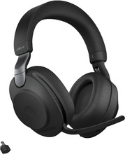 Jabra Evolve2 85 Noise-Canceling Wireless Over-Ear Headset (Microsoft Teams, USB Type-C, Black) Part # 28599-999-899