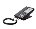 Teledex E100-Basic, Black w/ Silver Handset, E Series – Analog Corded Phone, 1 Line, Black/Silver, Part# EA031000S00T