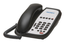  Teledex ND2105S, I Series – VoIP Corded Phone, 1 Line, Black, Part# IV110S5D3