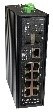 Tycon Industrial Gigabit 8x PoE Switch-BT-AT-24V-SFP Ports, Part# TP-SW8GAT/BT/24-SFP