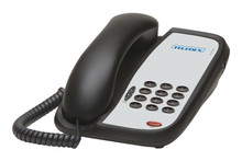 Teledex A100, I Series – Analog Corded Phones, I Line, Basic, Black, Part# IPN333091