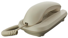 Teledex AT1102, I Series, 1L, MW, Trimline – Analog Corded Phones, 1 Line, Trimline, Ash, Part# IPN33119