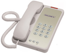 Teledex 1002, Opal Series – Analog Corded Phones, 1 Line, Basic with Flash and Redial, Ash, Part# OPL76039