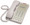 Teledex 1005S, Opal Series – Analog Corded Phones, 1 Line, Ash, Part# OPL76149