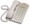 Teledex 2006S, Opal Series – Analog Corded Phones, 2 Line, Ash, Part# OPL78149