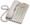 Teledex 2011S, Opal Series – Analog Corded Phones, 2 Line, Ash, Part# OPL78359