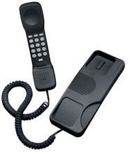 Teledex Trimline 1, Opal Series – Analog Corded Phones, 1 Line, No MW, Black, Part# OPL690191
