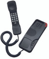 Teledex Trimline 2, Opal Series – Analog Corded Phones, 2 Line, MWL, Black, Part# OPL691591