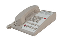 Teledex D100S5, D Series – Analog Corded Phones, 1 Line, Ash, Part# DA210S5D