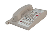 Teledex D200L2S10E, D Series – Analog Corded Phones, 2 Line, Ash, Part# DA220S10D