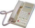 Teledex Diamond +S-3 Button, Diamond Series – Analog Corded Phones, 1 Line, Ash, Part# DIA65749