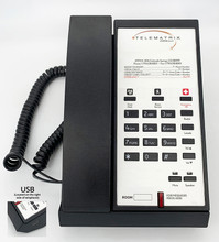 Telematrix 3500MWD3, 3500 Series USB, 1L, 3GSK, MW, Spkr, 1 USB – Analog Corded, 1 Line, Black, Part# 35A110S3DU