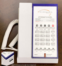 Telematrix 3502MWD5, 3500 Series USB, 2L, 5GSK, MW, Spkr, 1 USB – Analog Corded, 2 Line, Cool Gray, Part# 35A520S5DU