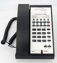 Telematrix 3500IP-MWD, 3500 Series HYBRID – VoIP Corded Phone, 1 Line, Black, Part# 35V110S10D3HB