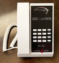 Telematrix 3500MWB, 3500 Series – Analog Corded Phones, 1 Line, Cool Gray, Part# 35A510N0D
