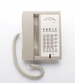 Telematrix 3302MWD5, 3300 Series – Analog Corded Phones, 2 Line, 5GSK, MW, Spkr, Ash, Part# 34149