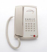 Telematrix 3100MW5, 3100 Series – Analog Corded Phones, 1 Line, Ash, Part# 31139
