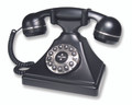 Telematrix Retro Desk, Retro Series – Analog Corded Phones, 1 Line, Black, Part# 260091