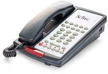 Scitec Aegis-T-08, Aegis-08 Series – Analog Corded Phones, 2 Line, Black, Part# 89102