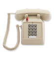 Scitec 2510D-MW, Standard Series – Analog Corded Phone, 1 Line, Ash, Part# 25011