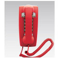 Scitec 2554E, Standard Series – Analog Corded Phone, 1 Line, Emergency, Red, Part# 25403 