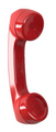 Cetis Handset Only, Corded 2510D/2554W, Red, Part# 9002510REDHDST