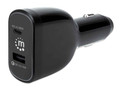 Manhattan 102445 2-Port Power Delivery Car Charger - 78 W, Part# 102445