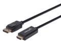 Manhattan 1080p DisplayPort to HDMI Cable, Part# 153188