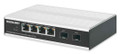 Intellinet IIS-4G02POE, 4-Port Gigabit Ethernet PoE+ Industrial Switch with 2 SFP Ports, Part# 508254