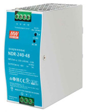 Intellinet NDR-240-48, Industrial DIN-Rail Mount Power Supply Unit (PSU) 240 W, Part# 508360