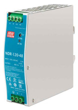 Intellinet NDR-120-48, Industrial DIN-Rail Mount Power Supply Unit - 120 W, Part# 508728